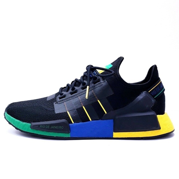 Nmd r1 v2 rio de janeiro shoes Clearance